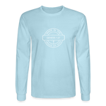 Made in the Image of God - Men's Long Sleeve T-Shirt - powder blue