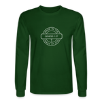 Made in the Image of God - Men's Long Sleeve T-Shirt - forest green