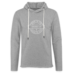 Made in the Image of God - Unisex Lightweight Terry Hoodie - heather gray