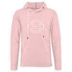 Made in the Image of God - Unisex Lightweight Terry Hoodie - cream heather pink