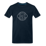 Made in the Image of God - Men’s Premium Organic T-Shirt - deep navy