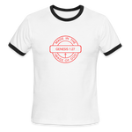 Made in the Image of God - Men's Ringer T-Shirt - white/black