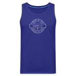 Made in the Image of God - Men’s Premium Tank - royal blue