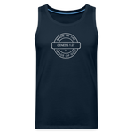 Made in the Image of God - Men’s Premium Tank - deep navy