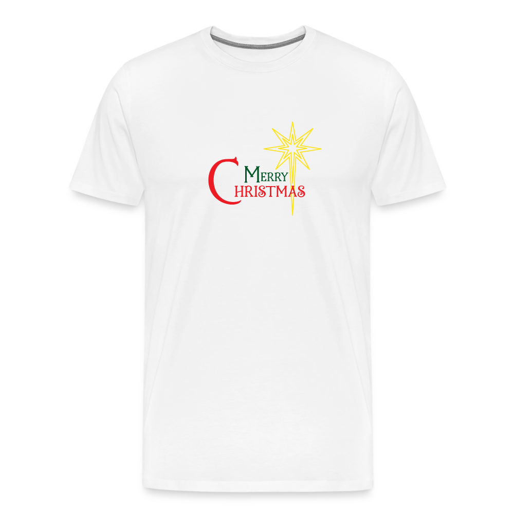 Merry Christmas - Unisex Premium T-Shirt - white
