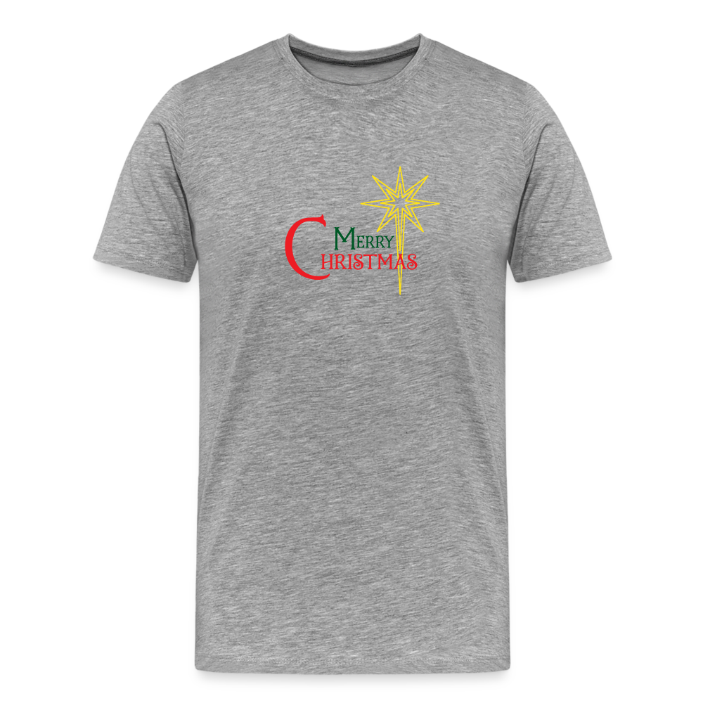 Merry Christmas - Unisex Premium T-Shirt - heather gray