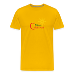 Merry Christmas - Unisex Premium T-Shirt - sun yellow