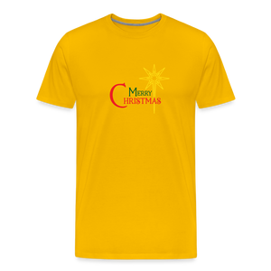 Merry Christmas - Unisex Premium T-Shirt - sun yellow
