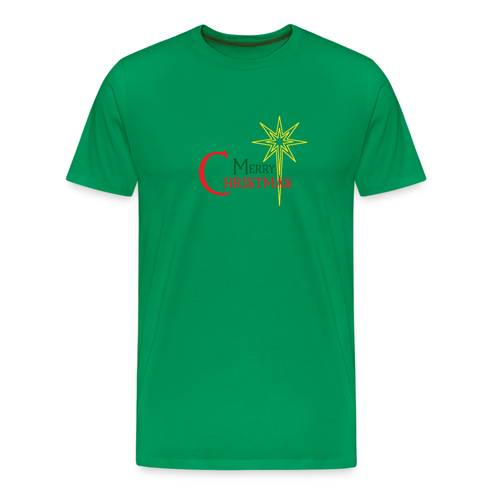 Merry Christmas - Unisex Premium T-Shirt - kelly green