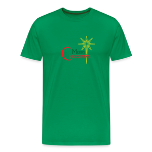 Merry Christmas - Unisex Premium T-Shirt - kelly green