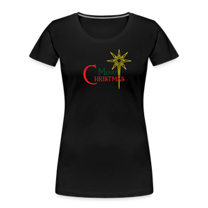 Merry Christmas - Women’s Premium Organic T-Shirt - black