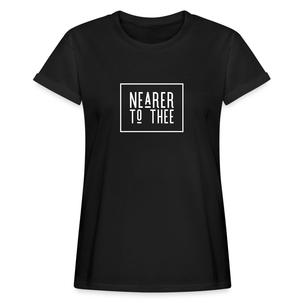 Nearer to Thee - Women's Relaxed Fit T-Shirt - black