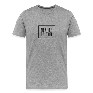 Nearer to Thee - Unisex Premium T-Shirt - heather gray