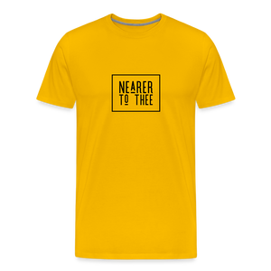Nearer to Thee - Unisex Premium T-Shirt - sun yellow