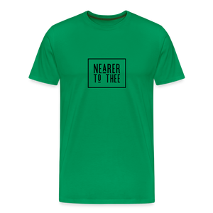 Nearer to Thee - Unisex Premium T-Shirt - kelly green