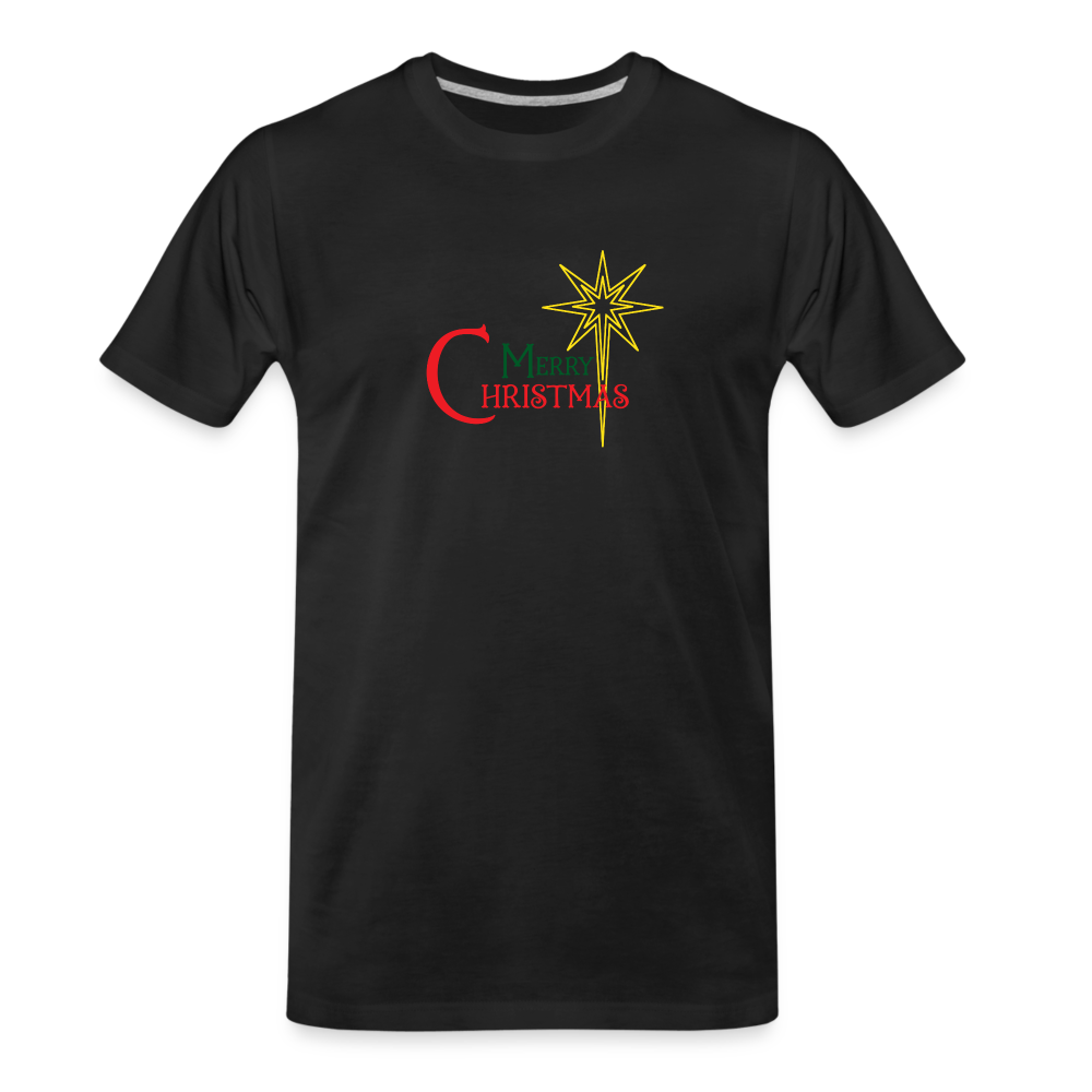 Merry Christmas - Men’s Premium Organic T-Shirt - black