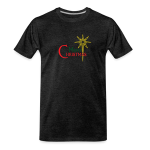 Merry Christmas - Men’s Premium Organic T-Shirt - charcoal grey