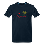 Merry Christmas - Men’s Premium Organic T-Shirt - deep navy