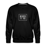 Nearer to Thee - Men’s Premium Sweatshirt - black