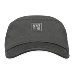 Nearer to Thee - Organic Cadet Cap - charcoal