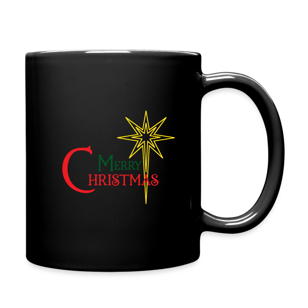 Merry Christmas - Full Color Mug - black