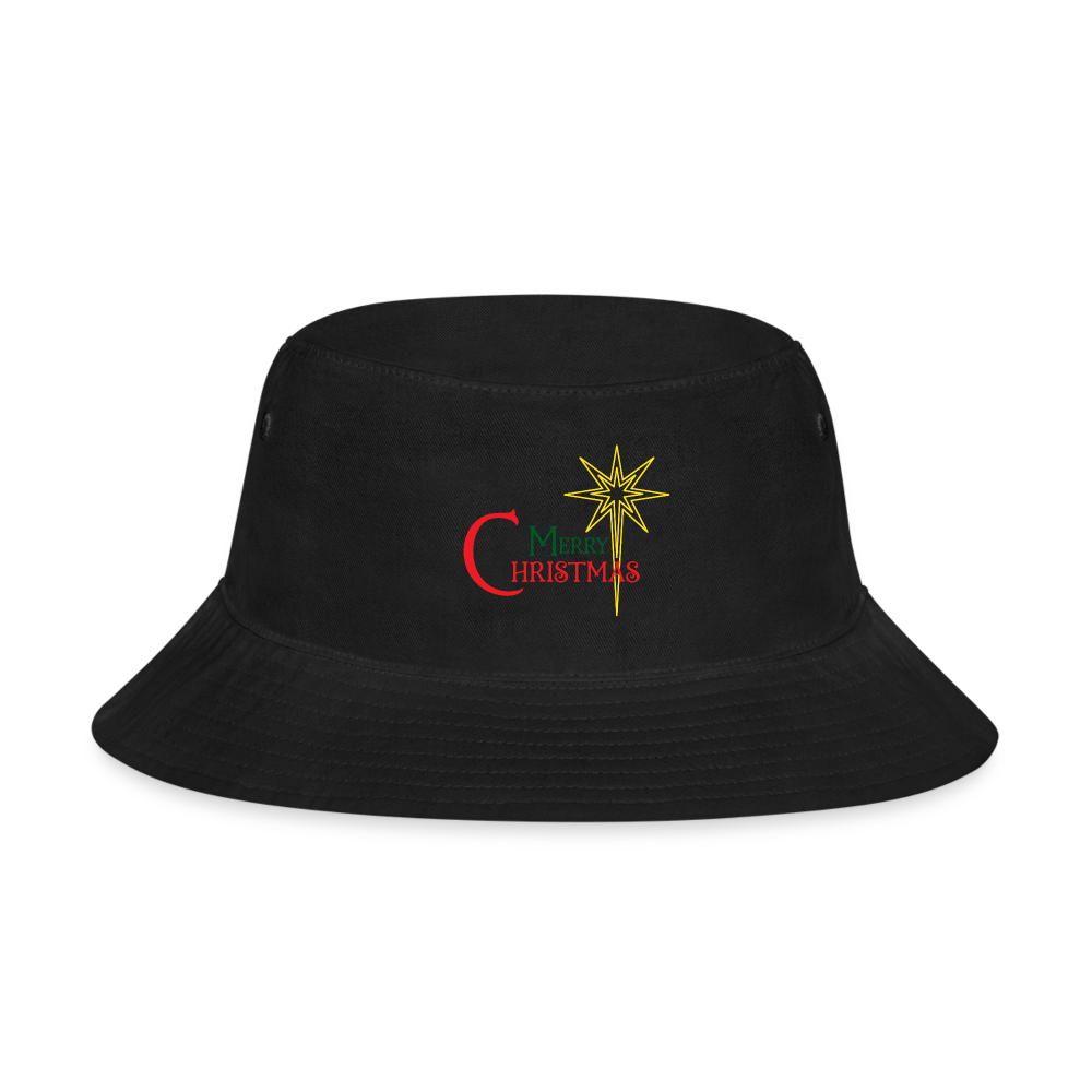 Merry Christmas - Bucket Hat - black