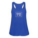 Nearer to Thee - Women's Flowy Tank Top - royal blue