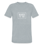 Nearer to Thee - Unisex Tri-Blend T-Shirt - heather grey