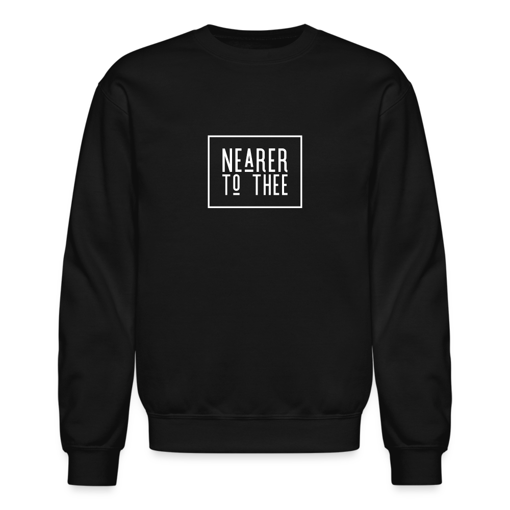 Nearer to Thee - Crewneck Sweatshirt - black