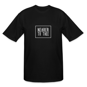 Nearer to Thee - Men's Tall T-Shirt - black