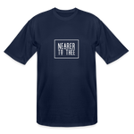 Nearer to Thee - Men's Tall T-Shirt - navy