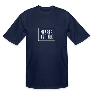 Nearer to Thee - Men's Tall T-Shirt - navy