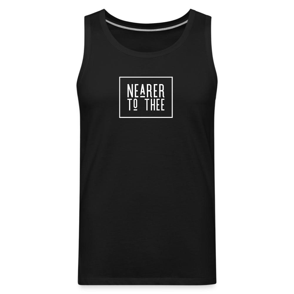 Nearer to Thee - Men’s Premium Tank - black