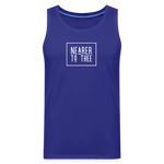 Nearer to Thee - Men’s Premium Tank - royal blue