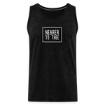 Nearer to Thee - Men’s Premium Tank - charcoal grey