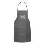 Nearer to Thee - Adjustable Apron - charcoal