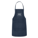 Nearer to Thee - Adjustable Apron - navy