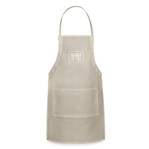 Nearer to Thee - Adjustable Apron - natural