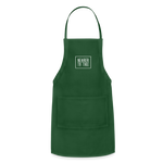 Nearer to Thee - Adjustable Apron - forest green