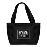 Nearer to Thee - Lunch Bag - black