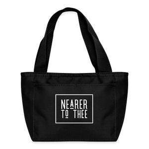 Nearer to Thee - Lunch Bag - black