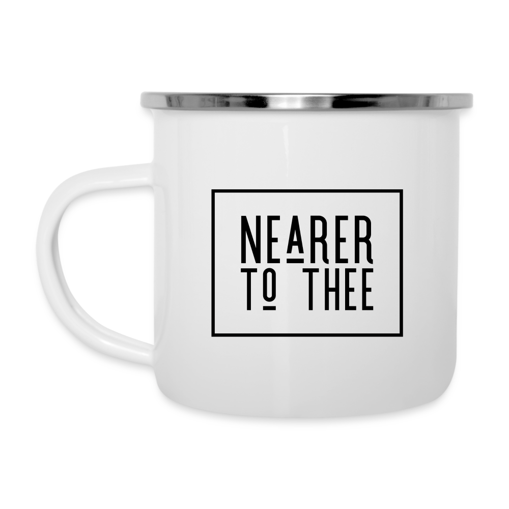 Nearer to Thee - Camper Mug - white