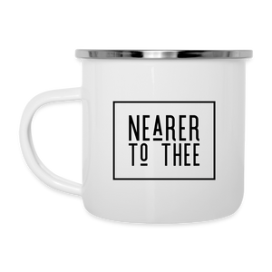 Nearer to Thee - Camper Mug - white