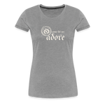 O Come Let Us Adore - Women’s Premium T-Shirt - heather gray
