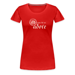 O Come Let Us Adore - Women’s Premium T-Shirt - red