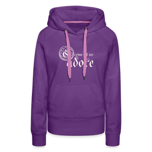 O Come Let Us Adore - Women’s Premium Hoodie - purple