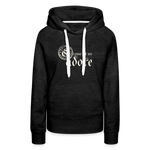 O Come Let Us Adore - Women’s Premium Hoodie - charcoal grey