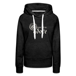 O Come Let Us Adore - Women’s Premium Hoodie - charcoal grey