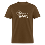 O Come Let Us Adore - Unisex Classic T-Shirt - brown