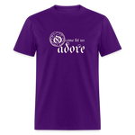 O Come Let Us Adore - Unisex Classic T-Shirt - purple